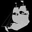 Low poly Galleon